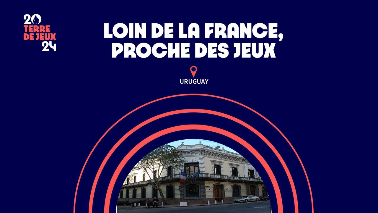 L’ambassade de France en Uruguay, Terre de Jeux 2024 La France en Uruguay