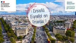 Convocatoria 2024-2025 para Asistentes de español en Francia