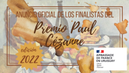 Anuncio de los finalistas del Premio Cézanne 2022